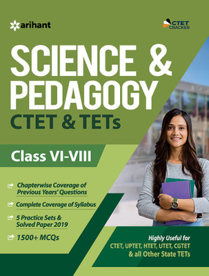 Ctet & Tets for Class 6 to 8 Science & Pedagogy 2020(English, Paperback, unknown)