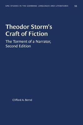 Theodor Storm's Craft of Fiction(English, Paperback, Bernd Clifford A.)