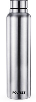 POLYSET Livo 1000 ml Bottle(Pack of 1, Steel/Chrome, Steel)