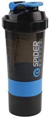 Maa Khwab 600 ml Plastic Shaker(Pack of 1, Black)