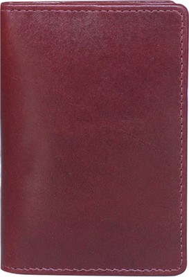 Style 98 10 Card Holder(Set of 1, Maroon)