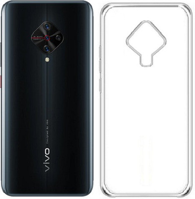 Karirap Back Cover for Vivo S1 Pro(Transparent, Camera Bump Protector)