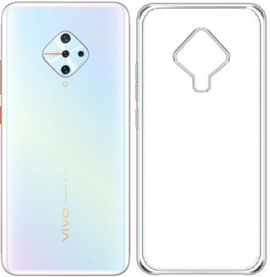 Mobicallz Back Cover for Vivo S1 Pro(Transparent, Camera Bump Protector)