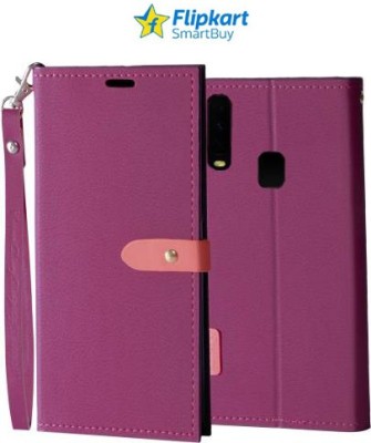 Flipkart SmartBuy Flip Cover for Vivo Z1 Pro(Pink, Grip Case, Pack of: 1)