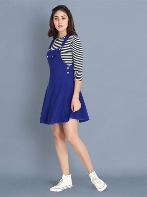 DIMPY GARMENTS Women Blue Dungaree