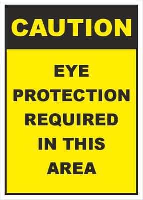 rangvishwa Eye Protection Required In This Area Emergency Sign