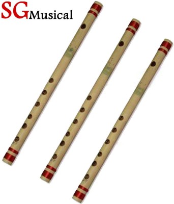 SG MUSICAL SGM-JF4 G Scale Bamboo Natural Flute Bamboo Flute(44 cm)