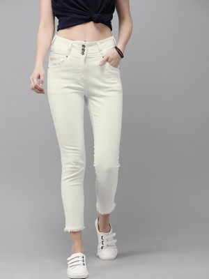 Roadster Skinny Women White Jeans