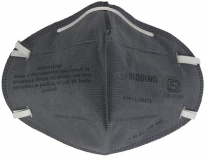 MCP Anti Pollution Dust Mask(Grey, Free Size, Pack of 1)