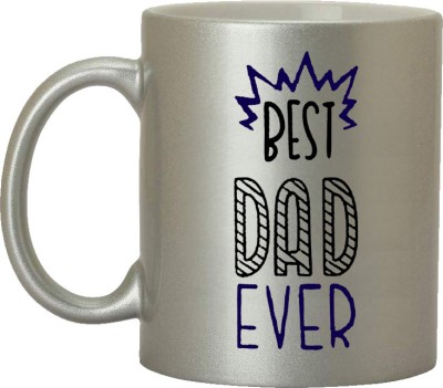 RADANYA RNDPMG223SC Fathers Day Gifts Best Dad Coffee, Best Dad Ever Unique Christmas or Birthday Gifts Idea for Dad Father Papa Daddy Cup, 11 Oz Ceramic Coffee Mug(350 ml)