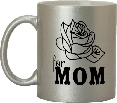 RADANYA RNDPMG229SB Mothers Day Funny Christmas Gifts Coffee for Mom, For Mom Coffee, Best Birthday Gift for Mom, Mother Cup, White 11 Oz Ceramic Coffee Mug(350 ml)