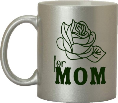 RADANYA RNDPMG229SA Mothers Day Funny Christmas Gifts Coffee for Mom, For Mom Coffee, Best Birthday Gift for Mom, Mother Cup, White 11 Oz Ceramic Coffee Mug(350 ml)