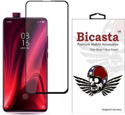 Bicasta Edge To Edge Tempered Glass for Mi K20, Mi K20 Pro(Pack of 1)