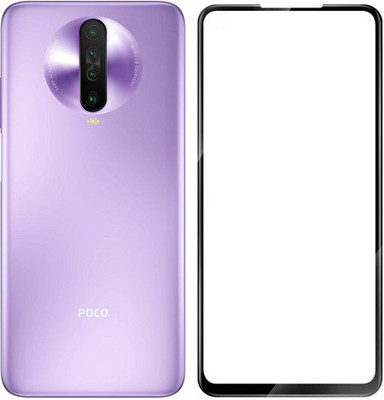 Karimobz Edge To Edge Tempered Glass for Poco X3, Infinix Hot 9, Infinix Hot 9 Pro(Pack of 1)