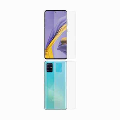 Fashion Way Front and Back Tempered Glass for SAMSUNG GALAXY A51(Pack of 2)
