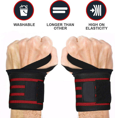 GymWar Wrist Support Wrap Band For Men & Women Wrist Support