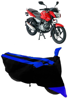 AutoKick Two Wheeler Cover for Bajaj(Pulsar 135 LS DTS-i, Blue)