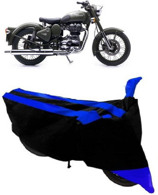 APNEK Two Wheeler Cover for Royal Enfield(Battle, Blue)