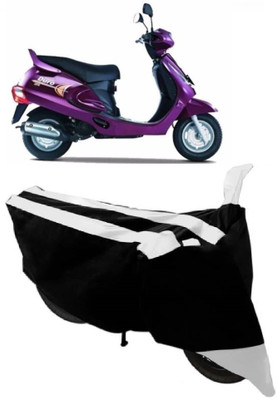 AutoKick Two Wheeler Cover for Mahindra(Duro DZ, White)
