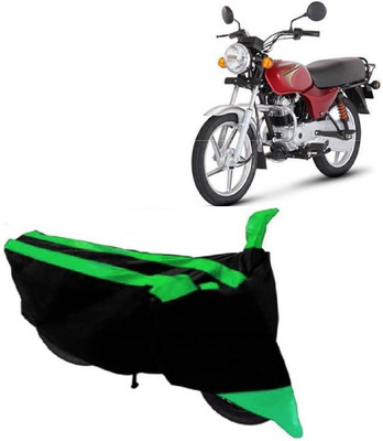 Elegance Two Wheeler Cover for Bajaj(Boxer, Green)