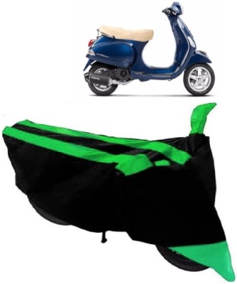 Elegance Two Wheeler Cover for Piaggio(Vespa LX, Green)