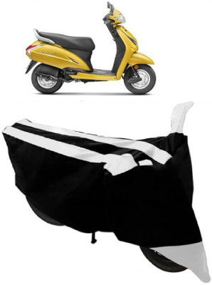 AutoKick Two Wheeler Cover for Honda(Activa 5G, White)