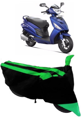 AutoRock Two Wheeler Cover for Hero(Maestro, Green)
