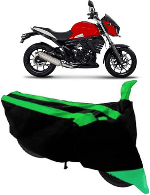 AutoKick Two Wheeler Cover for Mahindra(MOJO XT 300, Green)