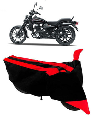 AutoRock Two Wheeler Cover for Bajaj(Avenger 150 Street, Red)