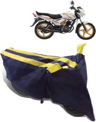 Elegance Two Wheeler Cover for TVS(Star City, Yellow)