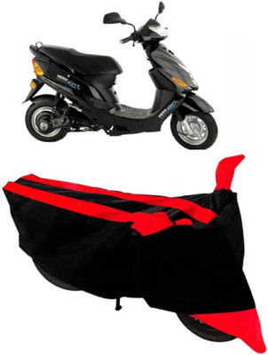 AutoKick Two Wheeler Cover for Hero(Electric Zippy, Red)