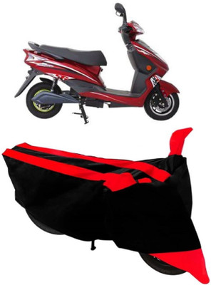 Elegance Two Wheeler Cover for Electric Cruz(X1, Red)