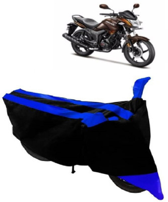 AutoKick Two Wheeler Cover for Hero(Hunk, Blue)