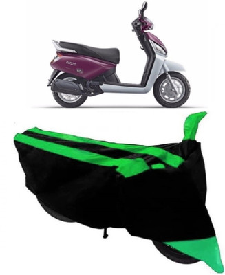 AutoKick Two Wheeler Cover for Mahindra(Gusto, Green)
