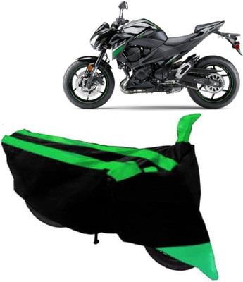 AutoRock Two Wheeler Cover for Kawasaki(Z800, Green)