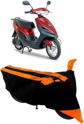 Elegance Two Wheeler Cover for Avon(E Scoot, Orange)