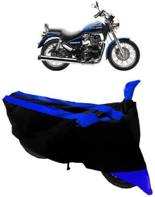 Elegance Two Wheeler Cover for Royal Enfield(Enticer, Blue)