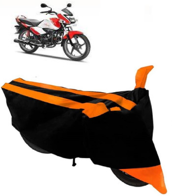 AutoRock Two Wheeler Cover for Hero(Splendor I Smart, Orange)
