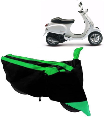 AutoKick Two Wheeler Cover for Piaggio(Piaggio Vespa, Green)