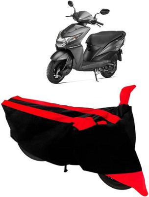 APNEK Two Wheeler Cover for Honda(Dio, Red)