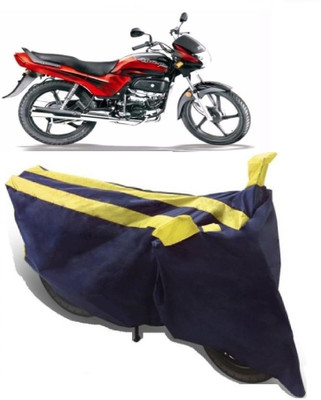 AutoKick Two Wheeler Cover for Hero(Passion Plus, Yellow)
