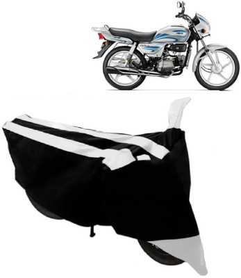 AutoRock Two Wheeler Cover for Hero(Splendor Plus, White)