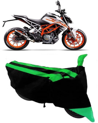 AutoRock Two Wheeler Cover for KTM(Duke 390, Green)