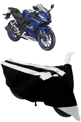 AutoRock Two Wheeler Cover for Yamaha(R15 V3, White)