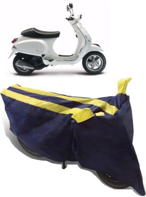 Elegance Two Wheeler Cover for Piaggio(Piaggio Vespa, Yellow)
