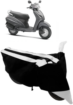AutoKick Two Wheeler Cover for Honda(Activa 3G, White)