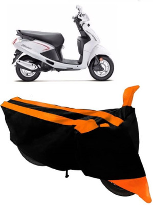APNEK Two Wheeler Cover for Hero(Pleasure, Orange)