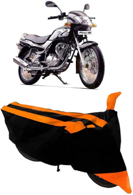 Elegance Two Wheeler Cover for TVS(Fiero F2, Orange)