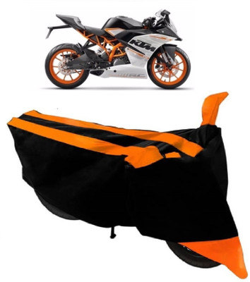 APNEK Two Wheeler Cover for KTM(RC 390, Orange)