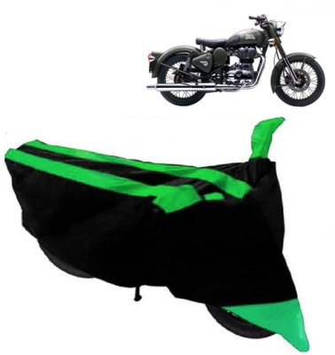 APNEK Two Wheeler Cover for Royal Enfield(Beat, Green)